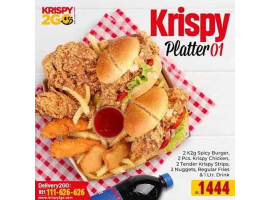 Krispy2Go Platter 1 For Rs.1444/-